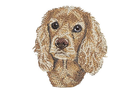 Cocker Spaniel Embroidery